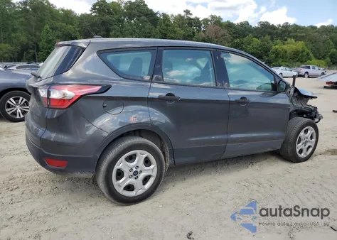 2018 Ford Escape S from USA, damaged, VIN 1FMCU0F76JUD01125